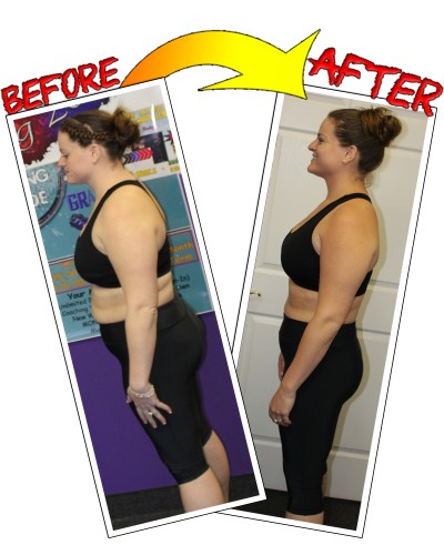 Sam is a fat loss success . Trains at Gravity Training Zone